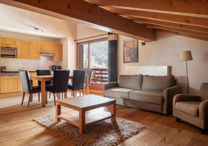 3 Kamers 4/6 personen Penthouse - Dormio Resort Les Portes du Mont Blanc - Vallorcine