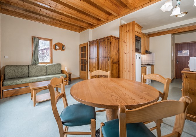 2 Kamer appartement 4 Personen - Résidence Alpes Roc 3* - Pralognan la Vanoise