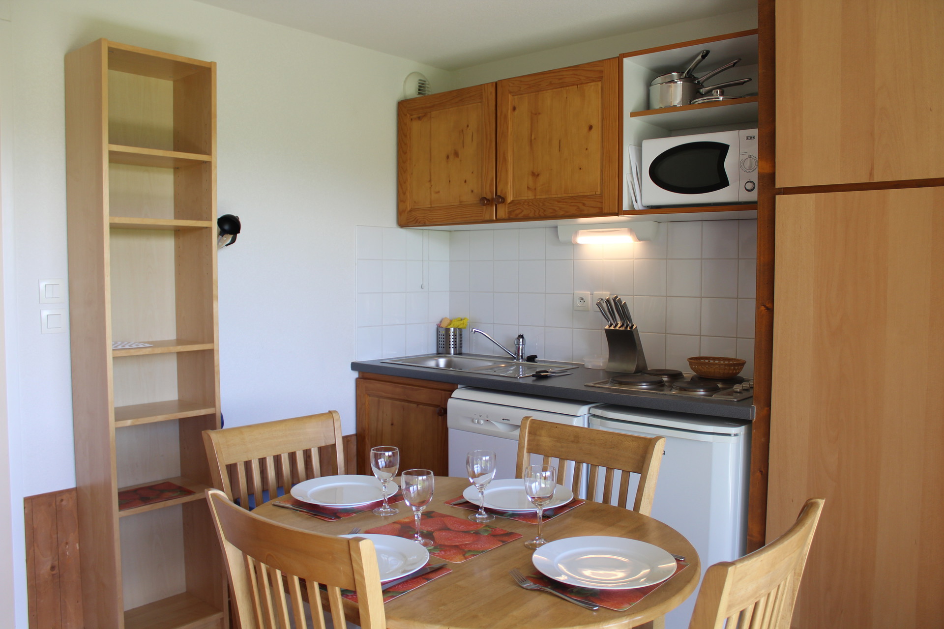 2 kamer appartement 4 personen - Appartements Les Mouflons - La Joue du Loup