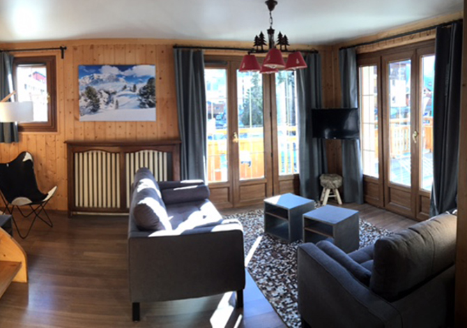 4-kamer chalet - 4 t/m 8 personen - Chalet Odalys Marmotton 2* - Les Deux Alpes Centre 