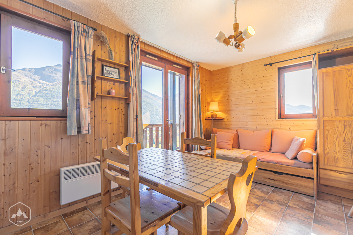2 kamer appartement 4 personen Standard GEN114 - Appartements Genevray - Aussois