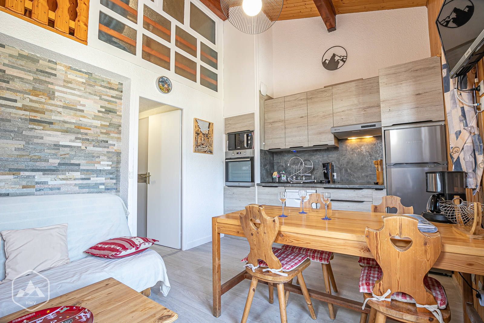 3 kamer appartement 6 personen - Appartements Genevray - Aussois