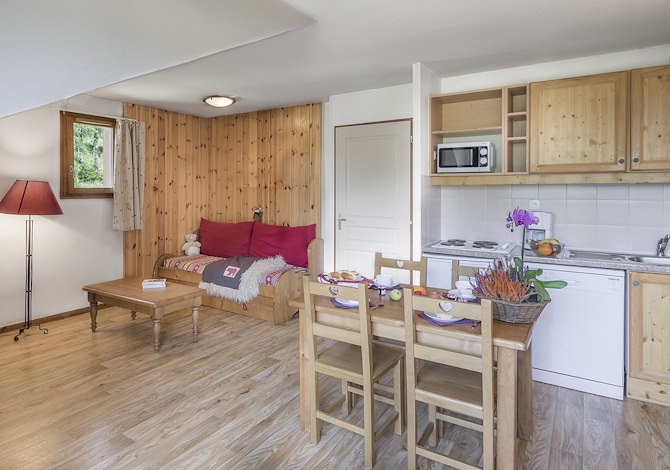 2 Kamer appartement 2/4 Personen - Résidence Les Hauts de Préclaux - Les Orres