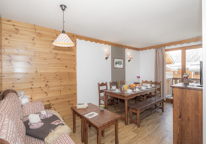 Appt. 10 personen duplex - Résidence Les Hauts de Préclaux - Les Orres