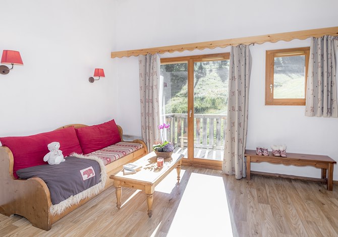 3 Pieces 8 personen - Résidence Les Hauts de Préclaux - Les Orres