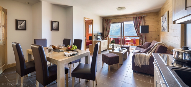 5-kamer appartement duplex - 5 t/m 10 personen - Résidence CGH & SPA Le Lodge Hemera 4* - La Rosière