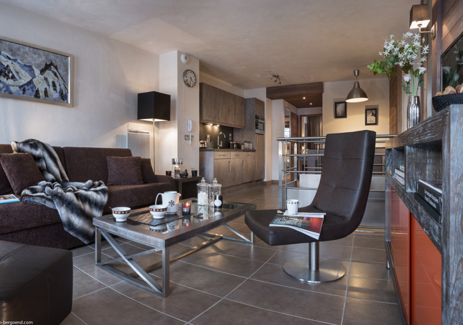 4 Kamer appartement 8 Personen - Résidence CGH & SPA - Résidence Boutique Le Centaure 5* - Flaine Forum 1600