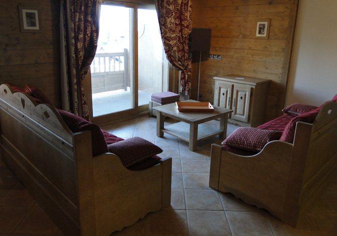 3 Kamers appt. cabine 4/6 personen - Résidence CGH & SPA Les Chalets de Jouvence 4* - Les Carroz d'Araches