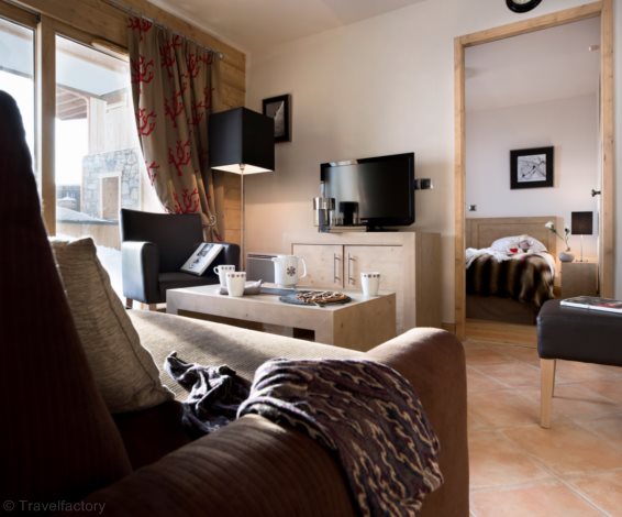 5 Kamer appartement 8/10 Personen - Résidence CGH & SPA - Résidence Boutique Le Napoléon 5* - Montgenèvre