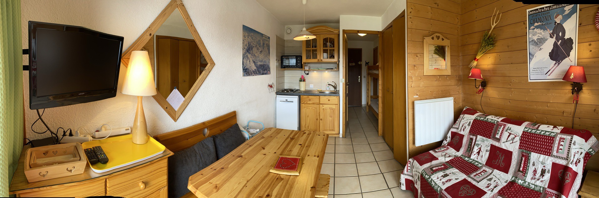 Studio 4 personen Comfort - Appartements Arvire - Les Saisies