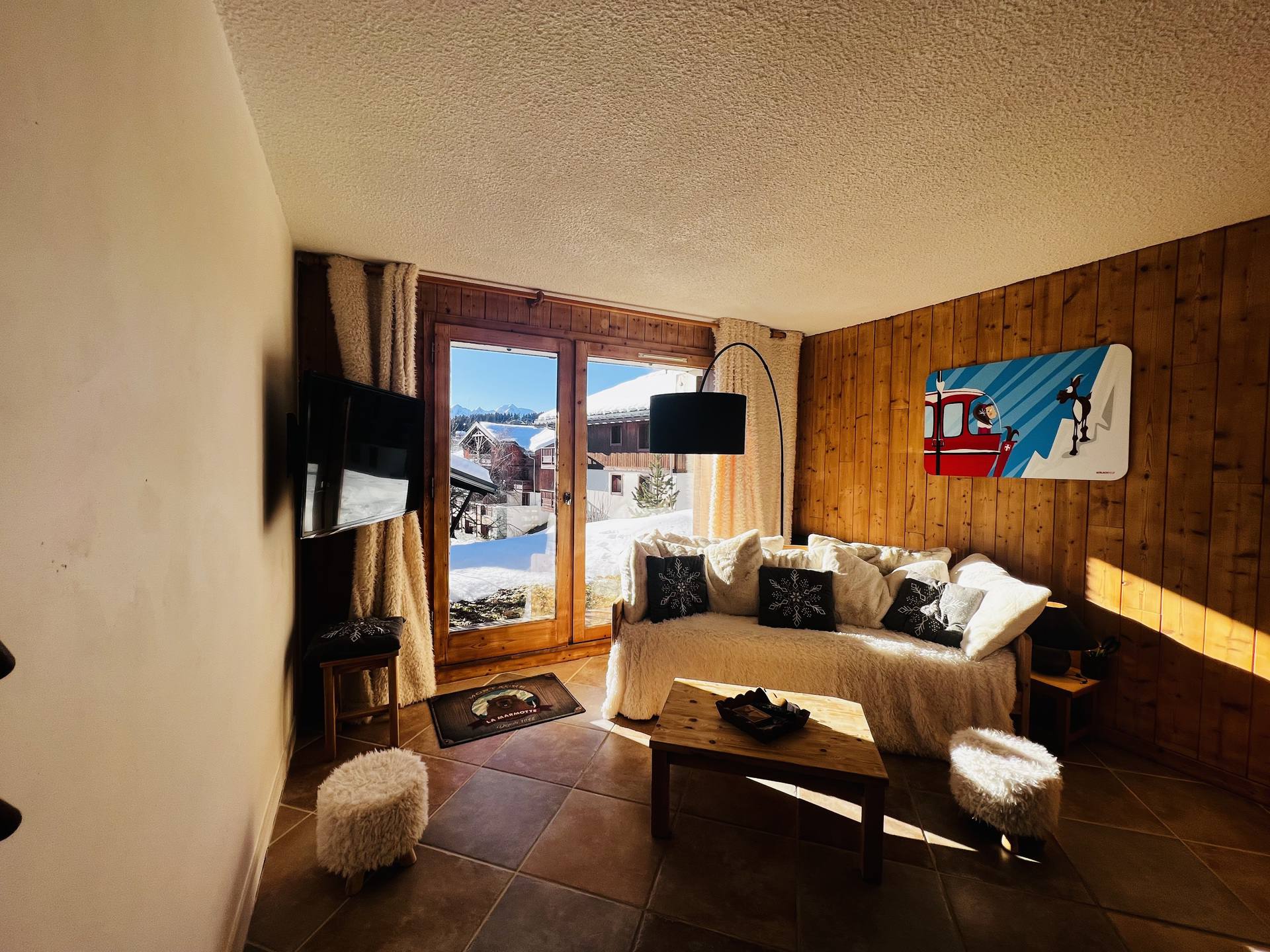 2 kamer appartement 4 personen - Appartements Bouquetin - Les Saisies