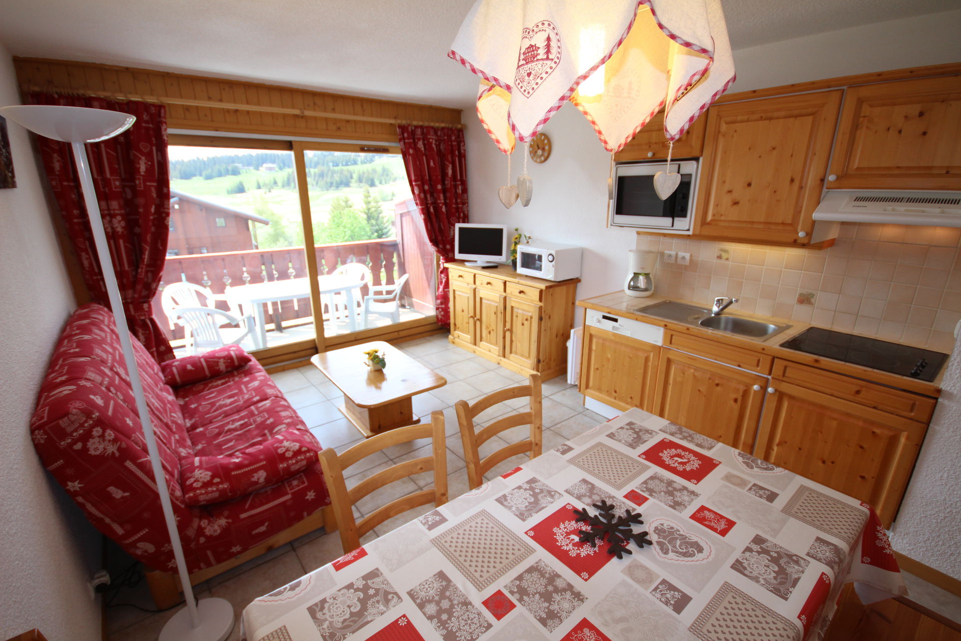 2 kamer appartement 6 personen Comfort - Appartements Cristal 6 - Les Saisies