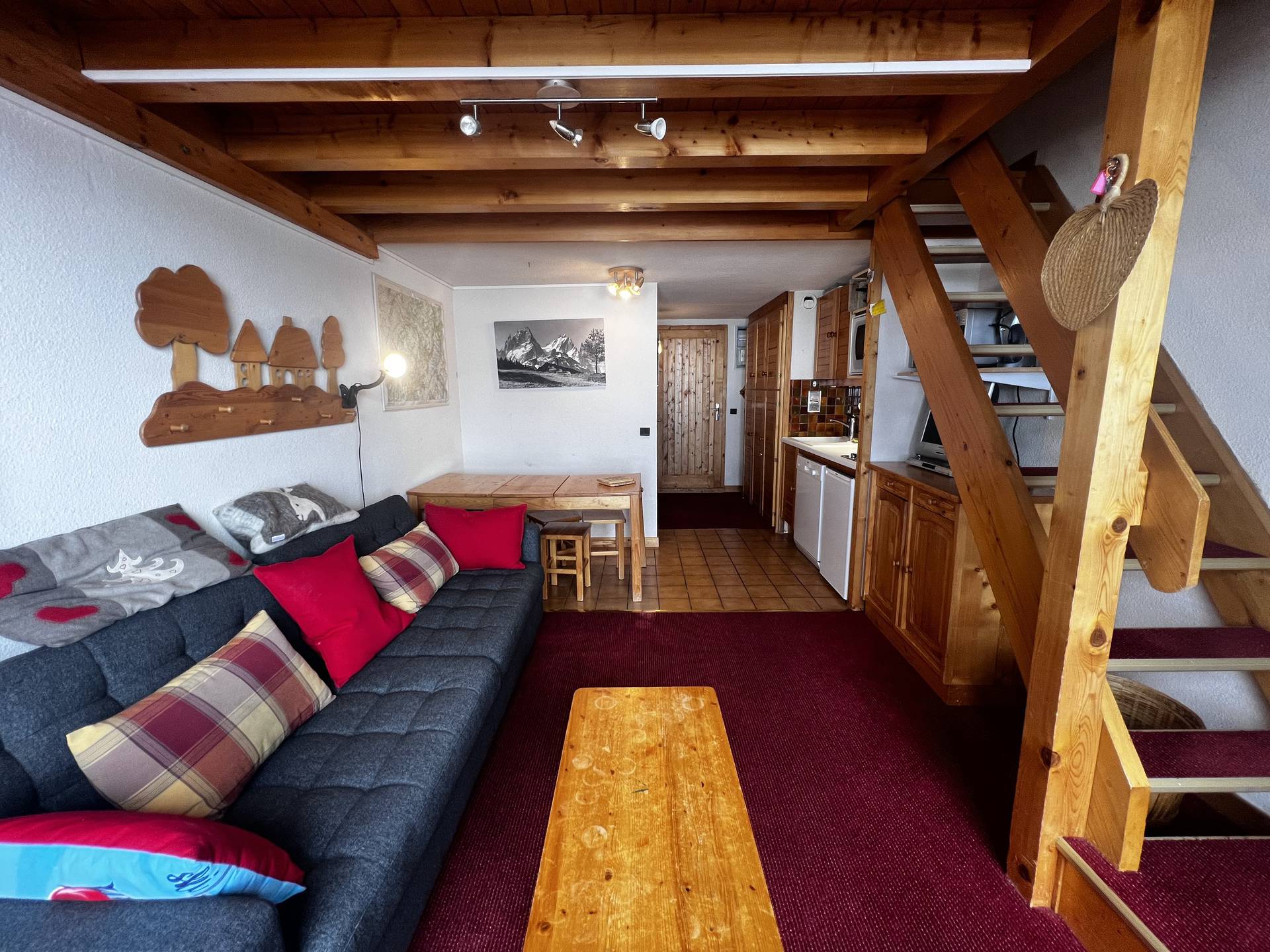 3 kamer appartement 6 personen - Appartements Grand Mont 1 - Les Saisies