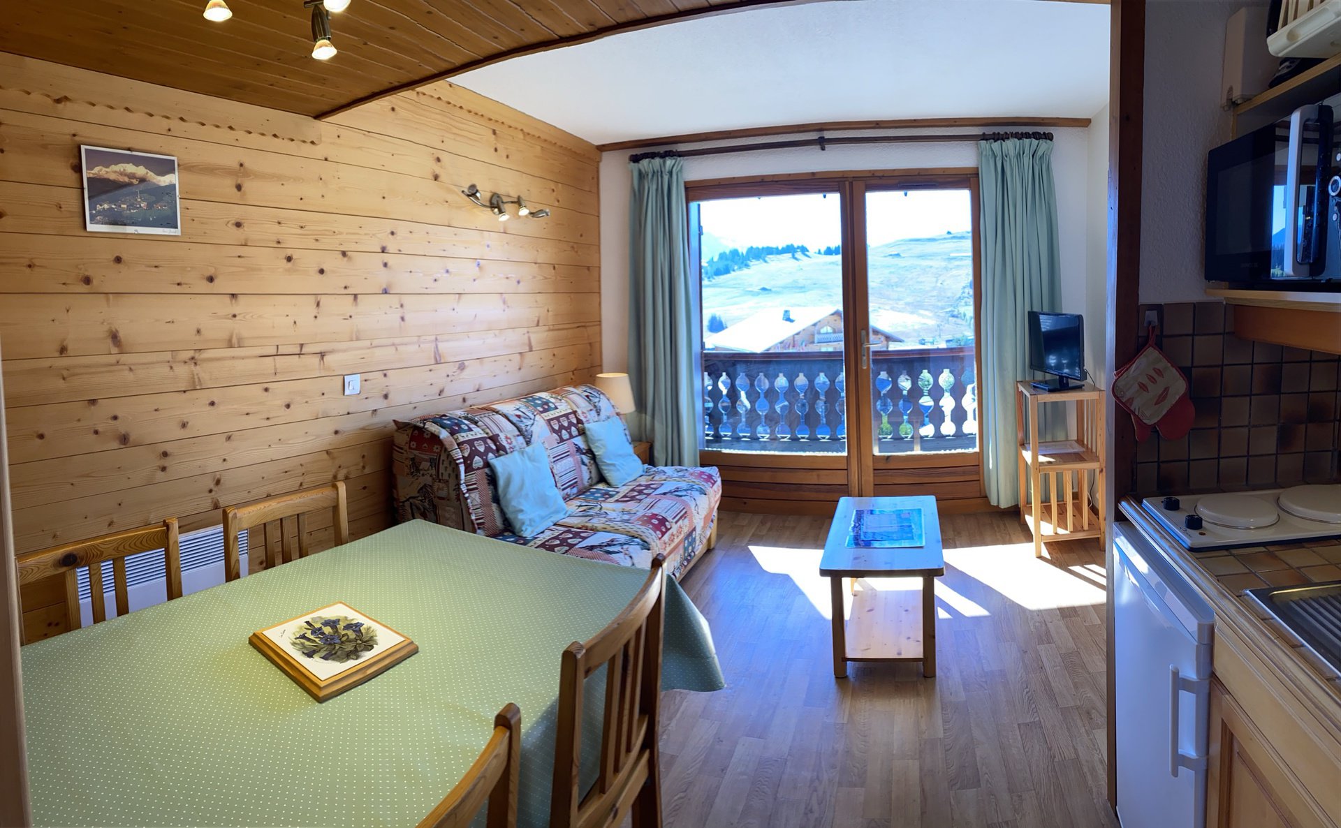 Studio 4 Personen Comfort - Appartements Grand Mont 2 - Les Saisies