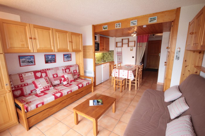 2 Kamer appartement 6 Personen Comfort MTC307 - Appartements Mont Blanc C - Les Saisies