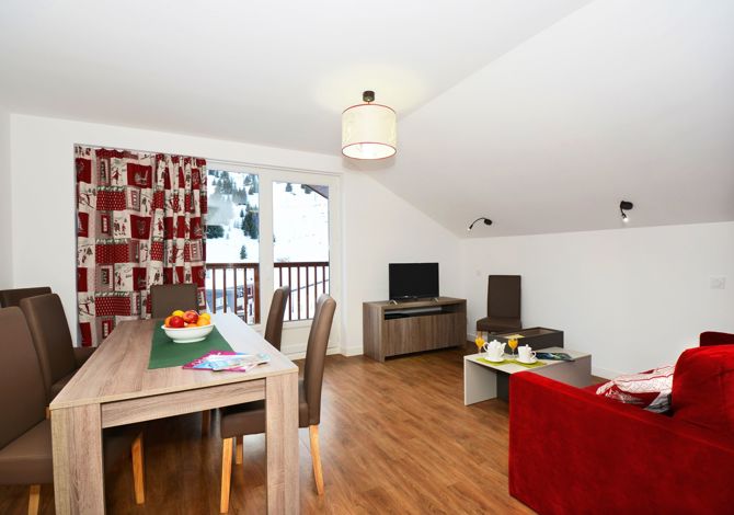 2-kamer appt. cabines - 4 t/m 8 personen - Résidence Odalys Les Balcons d'Auréa 4* - Auris en Oisans