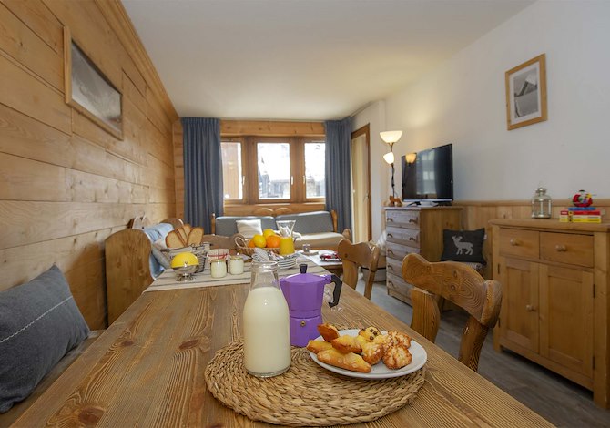 3 kamer appt. cabine 9 personen - Résidence Madame Vacances Alpina Lodge 4* - Val d'Isère Centre