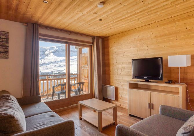 4 kamers 6/8 personen Type B - Dormio Resort Les Portes du Grand Massif 4* - Flaine Le Hameau 1800