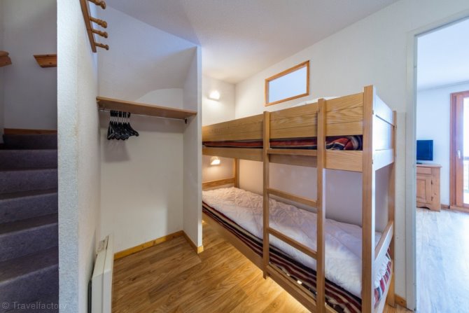 3 Kamers 8/10 personen slaaphoek duplex - Résidence Les Balcons de Bois Méan 3* - Les Orres