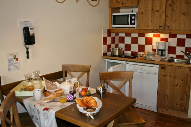 Studio cabine voor 4 Personen - Résidence Goelia Les Chalets de Valoria 3* - Valloire