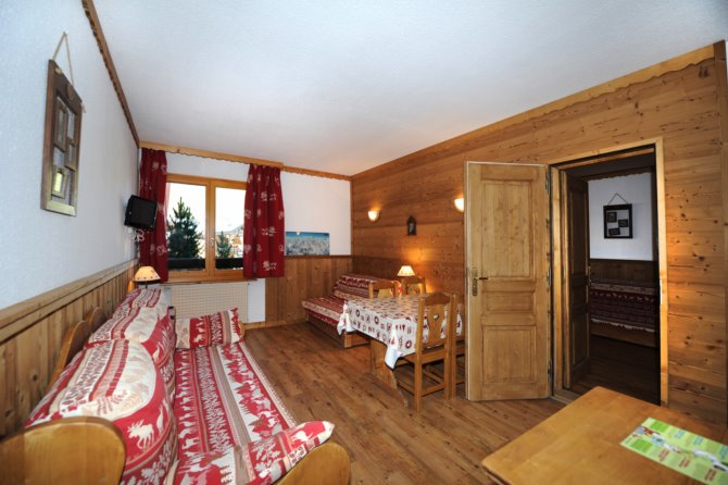 Studio 4 personen 22 - travelski home select - Résidence Lac du Lou - Les Menuires Croisette