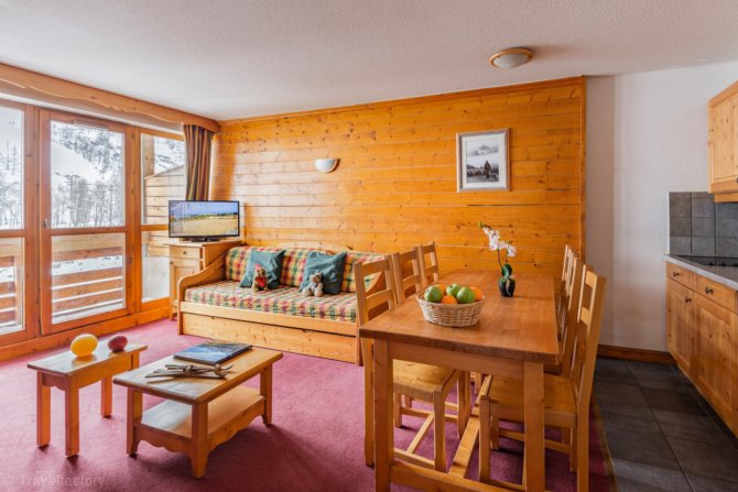 2 Stuk cabine 5/6 personen. - Résidence Lagrange Vacances Les Chalets du Galibier 4* - Valloire