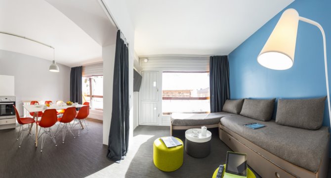 3-kamer appartement - 2 t/m 8 personen (116) - Skissim Select - Résidence Aiguille Rouge - Les Arcs 2000