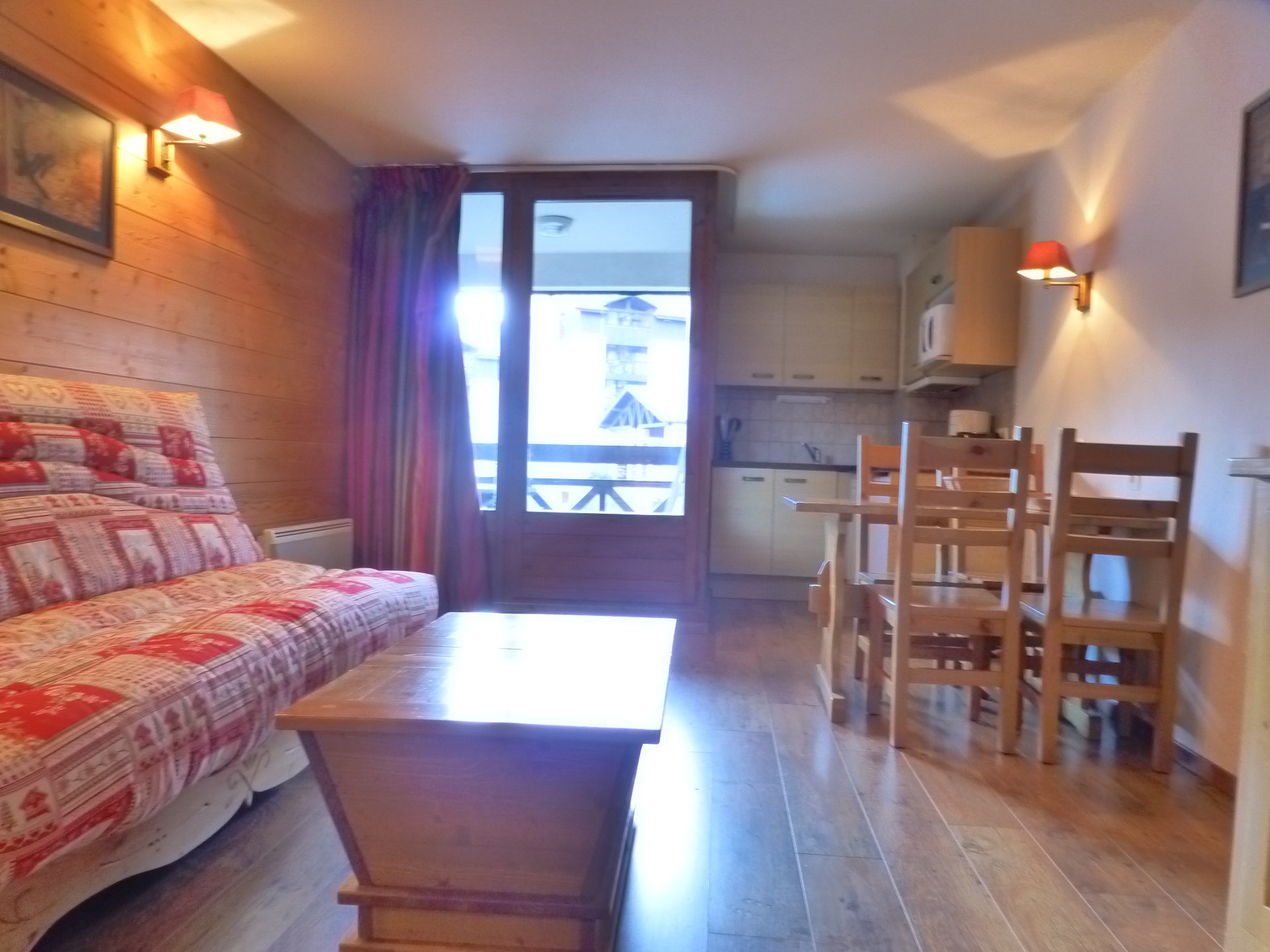 Studio 4 Personen Medium CYB214 - Appartements Cybele - Brides les Bains