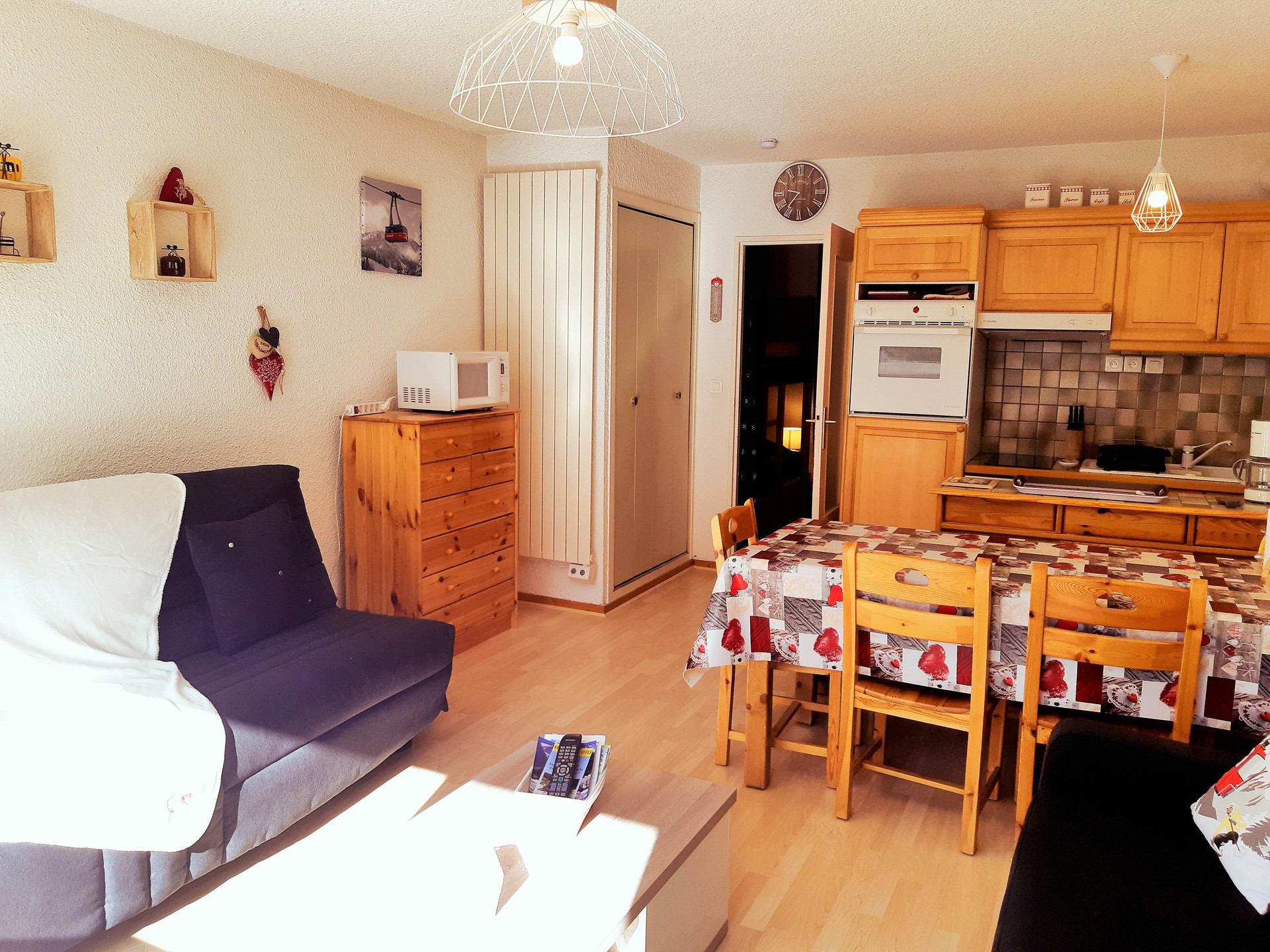 Studio 4 personen - Appartements Diamant Ii - Les Deux Alpes Centre
