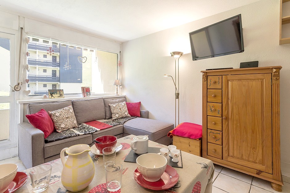 Studio 4 personen Comfort MEN-ASTB148 - Ski & Soleil - Appartements Aster B1 - Les Menuires Fontanettes