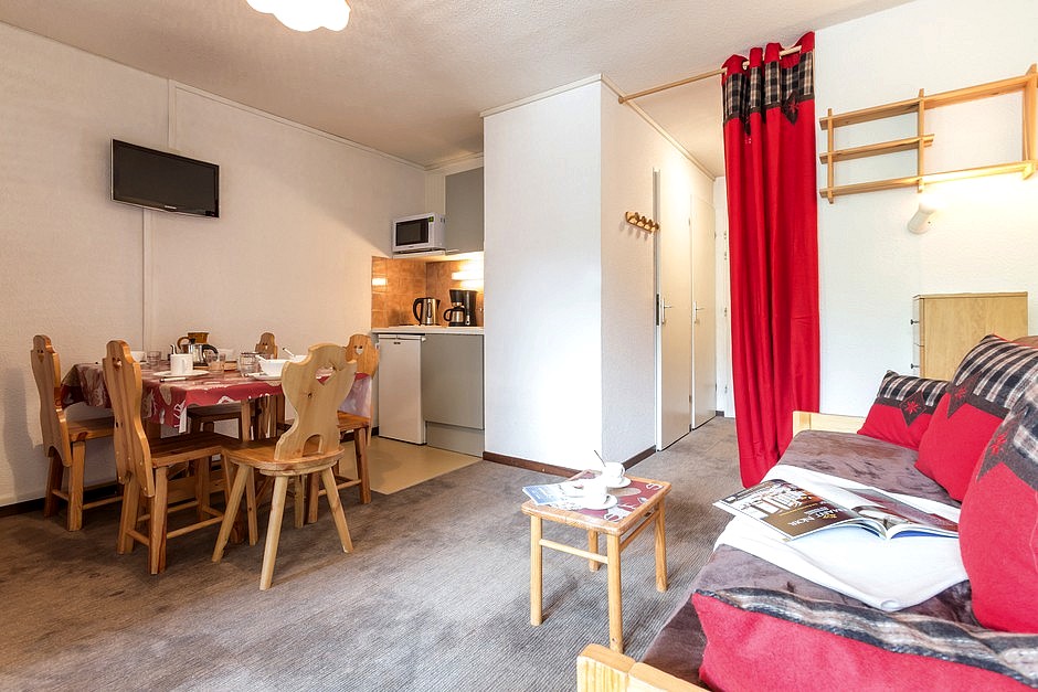 2 kamers 6 personen Klassiek MEN-SKI1108 - Ski & Soleil - Appartements Ski Soleil I - Les Menuires Bruyères