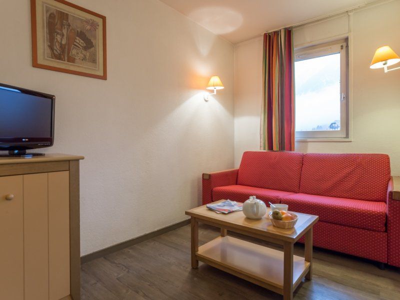 Appartement 8 personen - 1 slaapkamer + 1 slaaphoek - Rivière - Pierre & Vacances Residentie La Rivière - Chamonix Sud