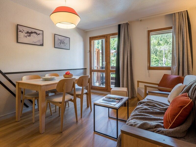 Appartement 6 personen - 1 slaapkamer + 1 hoek slaapruimte - Pierre & Vacances Residentie Les Ravines - Méribel Centre 1600