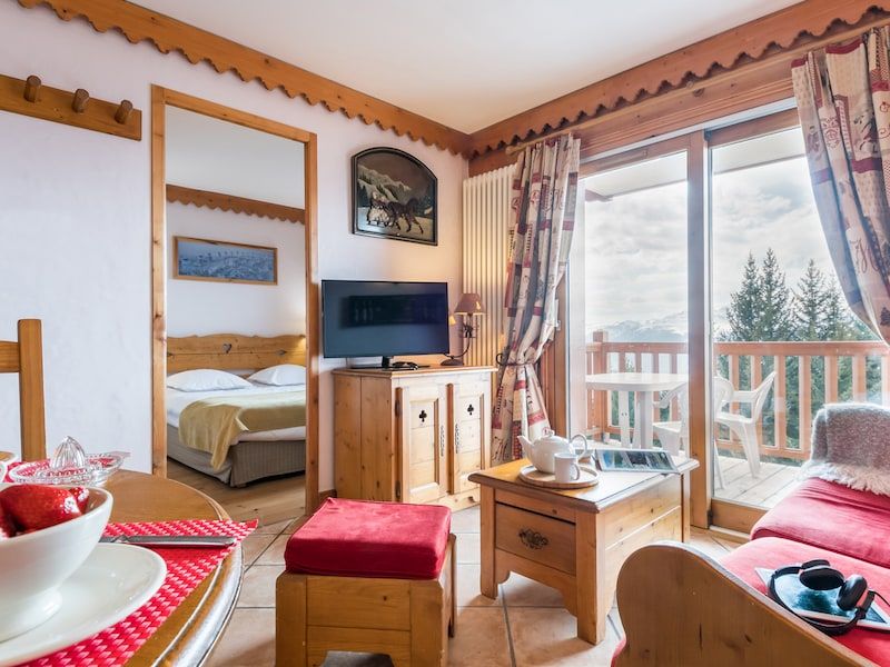 Appartement 5 personen - 1 slaapkamer + 1 slaaphoek - Pierre & Vacances Premium residentie Le Roselend - Les Arcs 1800