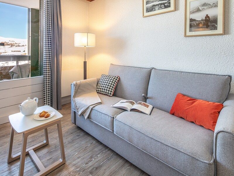 Studio 4 personen - 1 slaaphoek - Gerenoveerd - Pierre & Vacances Residentie Les Bergers - Alpe d'Huez