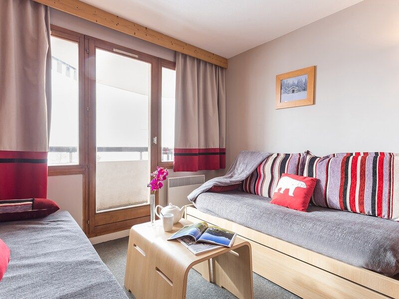 Studio 4 personen - 1 slaaphoek - Pierre & Vacances Residentie L'Ours Blanc - Alpe d'Huez