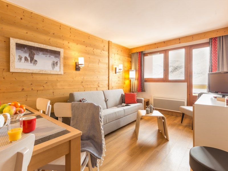 Appartement 9 personen - 2 slaapkamers + 1 slaaphoek - Balkon - Pierre & Vacances Residentie Aconit - Les Menuires Bruyères