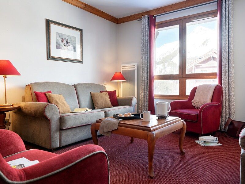 Appartement 6 personen - 2 slaapkamers - Binnenzwembad - Superior - Zonder balkon - Pierre & Vacances Premium residentie Arc 1950 Le Village - Les Arcs 1950
