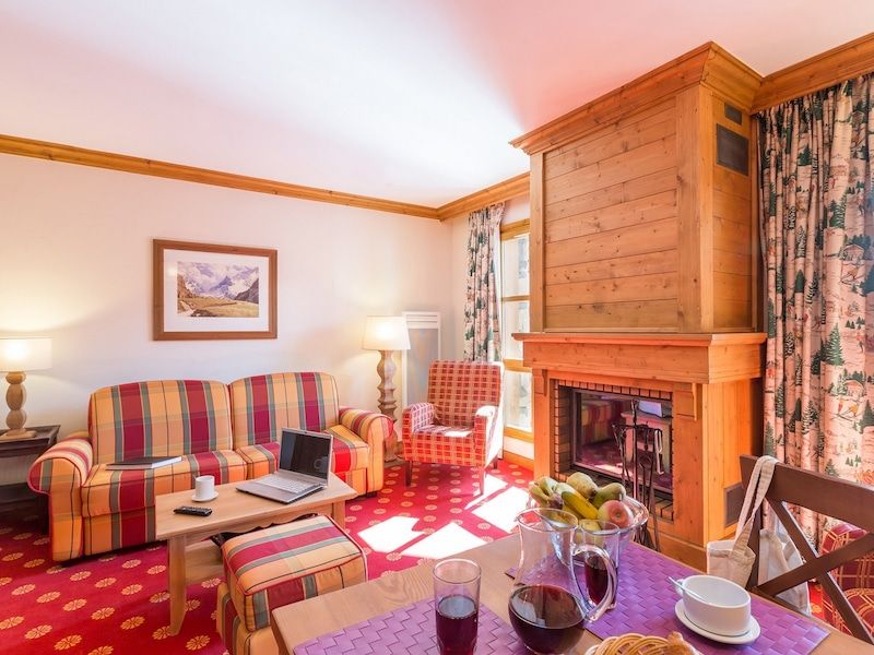 Appartement 6 personen - 2 slaapkamers – Zonder Balkon - Buitenzwembad - Pierre & Vacances Premium residentie Arc 1950 Le Village - Les Arcs 1950