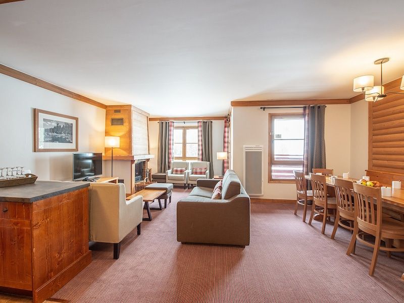 Appartement 10 Personen - 4 Slaapkamers - Buitenzwembad - Superior - Zonder balkon - Pierre & Vacances Premium residentie Arc 1950 Le Village - Les Arcs 1950