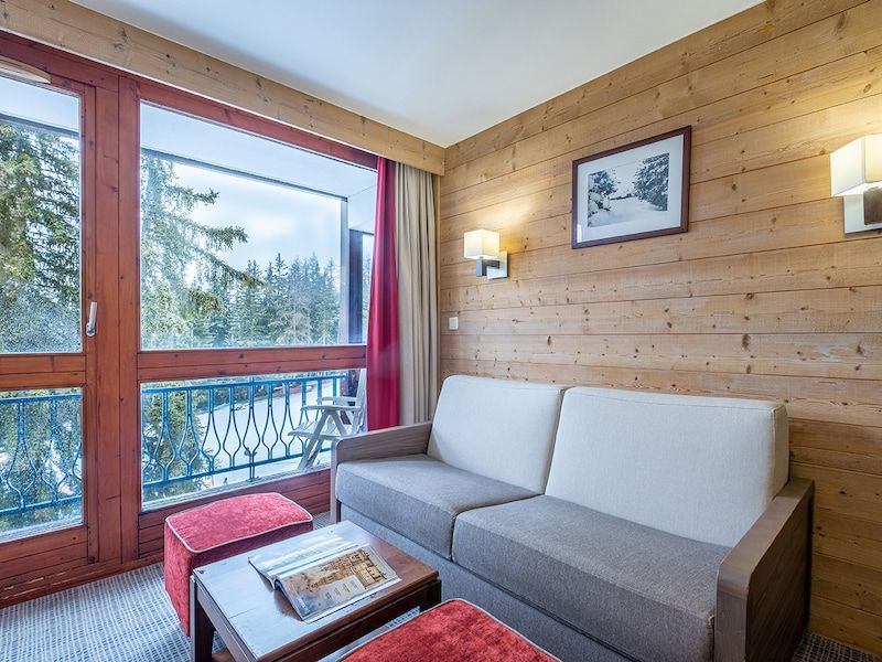 Appartement 4 personen - 1 slaapkamer - Uitzicht op de bergen - Pierre & Vacances Residentie Le Belmont - Les Arcs 1800
