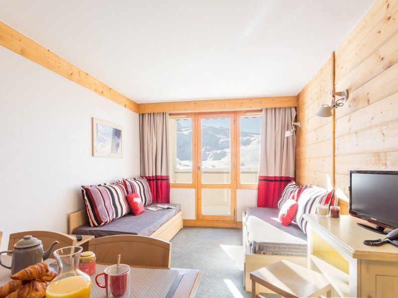 Appartement 7 personen - 2 slaapkamers - Bergzicht - Zuidelijke ligging - Pierre & Vacances Residentie Les Néreïdes - Plagne - Belle Plagne
