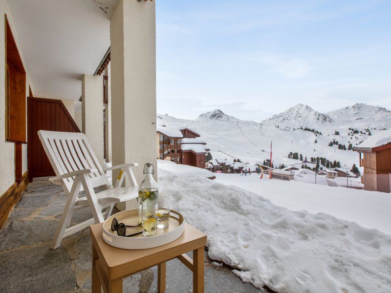 Appartement 8 personen - 2 kamer appartement + 1 slaaphoek - Uitzicht op bergen - Zuidelijke ligging - Pierre & Vacances Residentie Les Néreïdes - Plagne - Belle Plagne