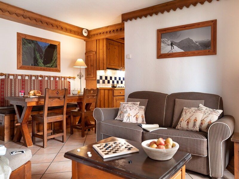 Appartement 6 personen - 1 slaapkamer + 1 slaaphoek - Pierre & Vacances Premium residentie La Ginabelle - Chamonix Centre