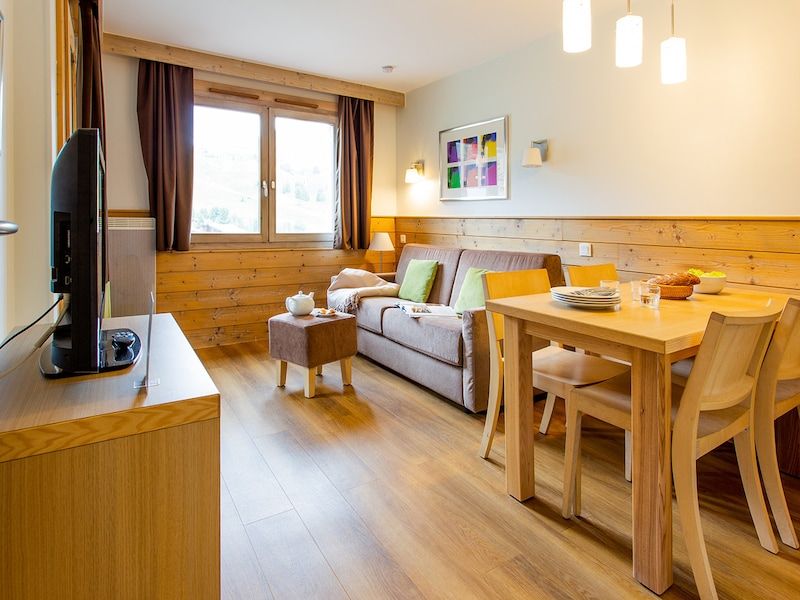 Studio 4 personen - 1 slaapnis - Pierre & Vacances Residentie Les Gémeaux - Plagne - Belle Plagne