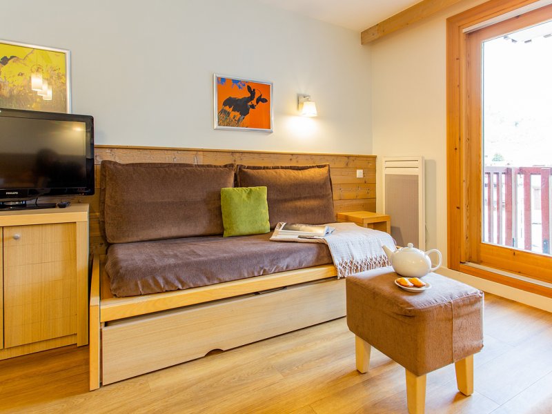 2-kamer appartement slaapnis - 2 t/m 6 personen - Pierre & Vacances Residentie Les Gémeaux - Plagne - Belle Plagne