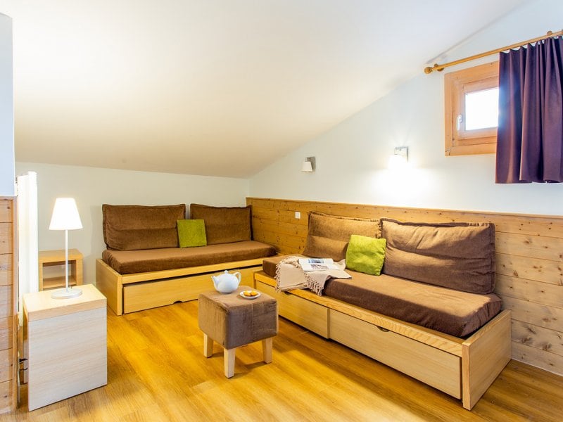 2-kamer appartement slaapnis - 2 t/m 7 personen - Pierre & Vacances Residentie Les Gémeaux - Plagne - Belle Plagne