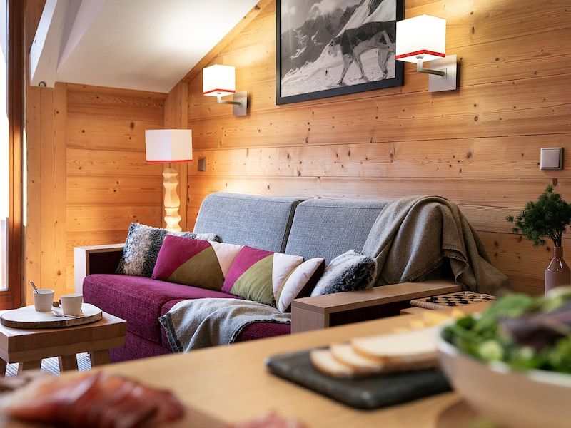 Appartement 5 personen - 1 slaapkamer - Pierre & Vacances Premium residentie Les Chalets du Forum - Courchevel 1850