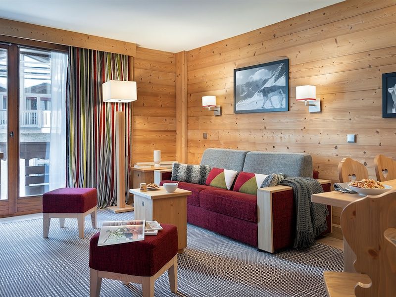 Appartement 6 personen - 1 slaapkamer + 1 slaaphoek - Pierre & Vacances Premium residentie Les Chalets du Forum - Courchevel 1850