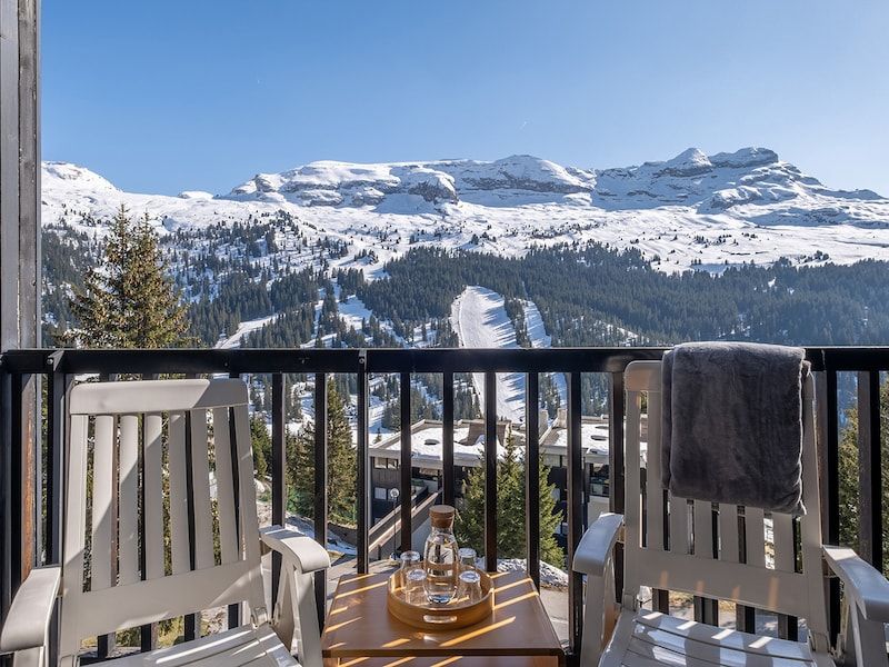 Appartement 4 personen - 1 slaapkamer - Terras - Zuidzijde - Pierre & Vacances Residentie La Forêt - Flaine Forêt 1700